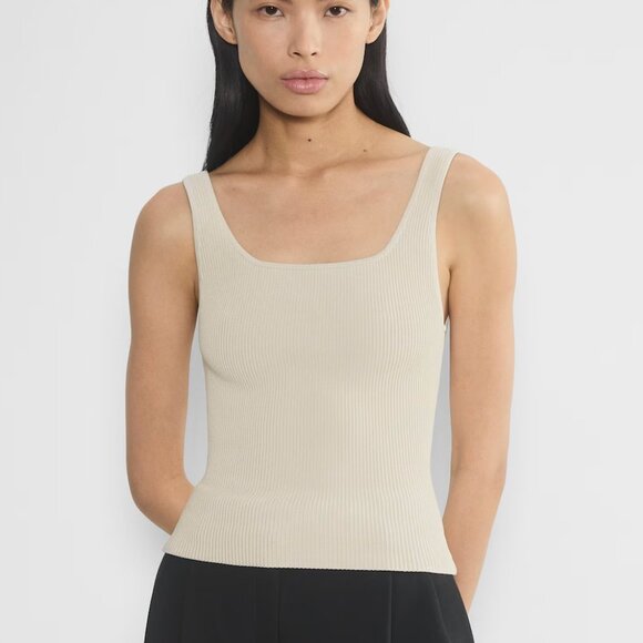 Aritzia Babaton Sculpt Knit Squareneck Tank - Picture 2 of 5